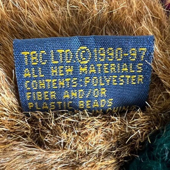 Boyds Bears Plush Bear 11" Knitted Sweater Beanie 1997 Waitsfield 94853 Bearwear - Picture 8 of 10